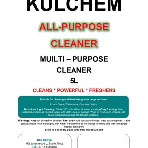 5L Kulchem Sticker All Purpose Cleaner