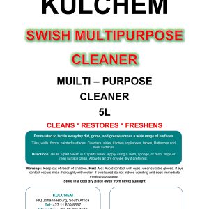 5L Kulchem Sticker Swish Multipurpose Cleaner